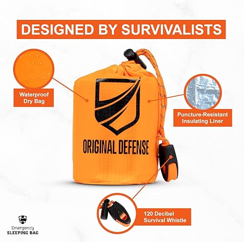 Miniatura 3 de Original Defense® Saco de dormir de emergencia