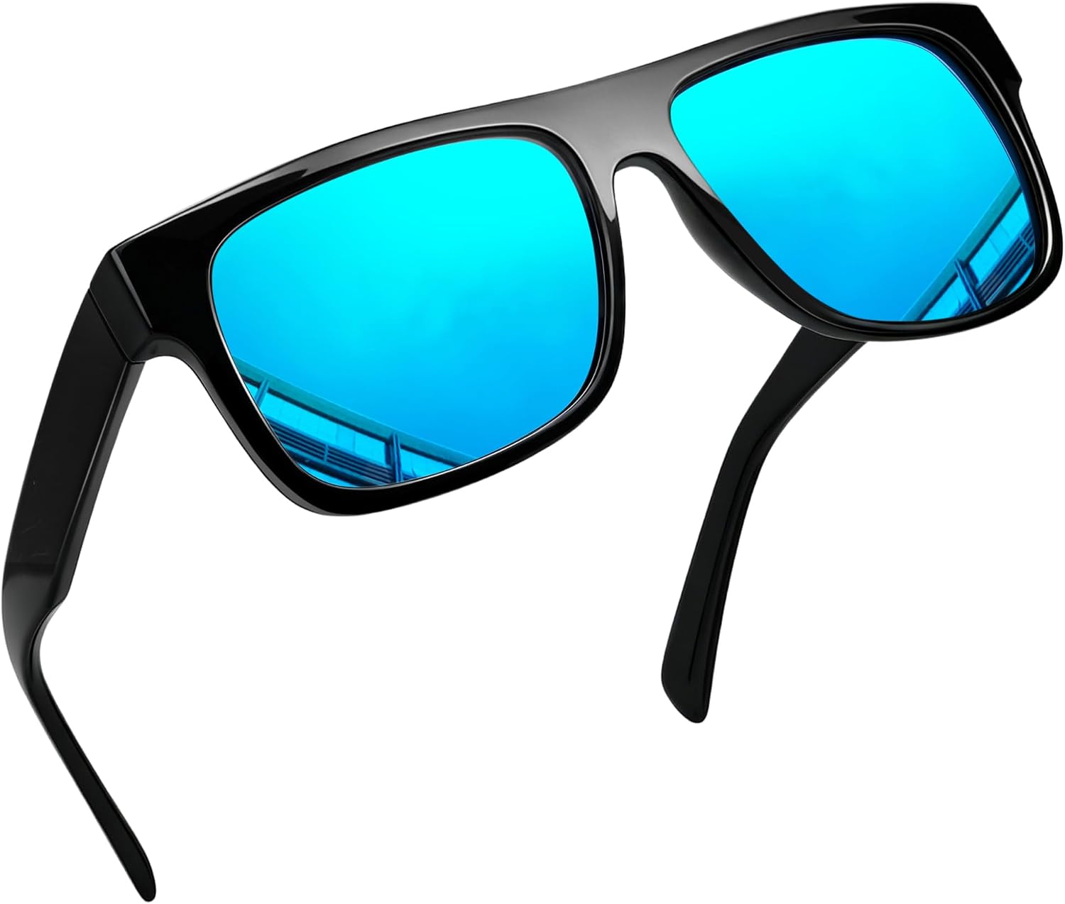 Joopin Oversized Square Sunglasses Men Women UV400 Protection | Bold, Chunky, TAC Lens, One-piece Nose Pads, Driving, Fishing, Camping, Hiking, Vacation