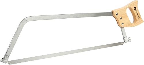 GreatNeck BUS22 - Sierra de carnicero 22 pulgadas sierra de procesamiento de carne corte a través de hueso y carne ideal para uso doméstico