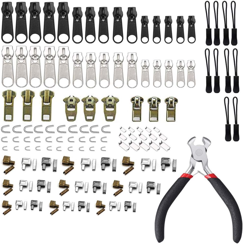Everything in One Pack Zipper Repair Kit Zipper Replacement