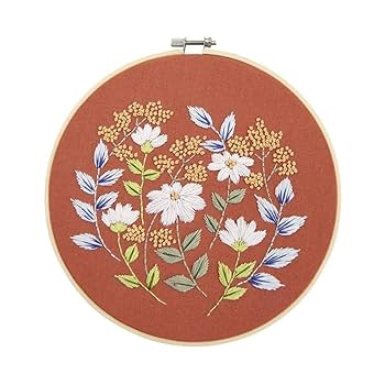 立体刺しゅうキット 花モチーフ セット Amazon | 刺繍スターターキット 手作り DIY素材 ハンドクラフト