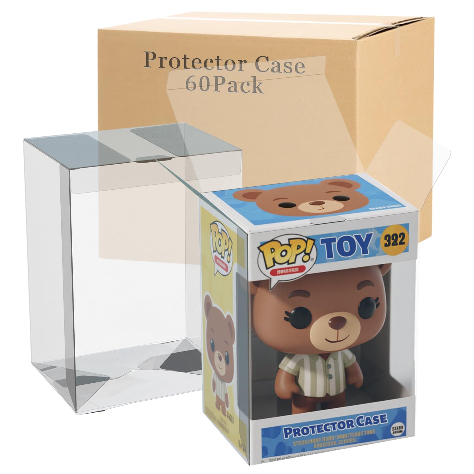 Amazon.co.jp: 透明プロテクターケース 150個パック Funko Pop