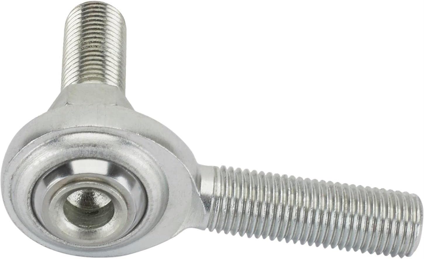 Steel 7/16 Inch RH Male Heim Joint Rod Ends with Stud – 3 Pack