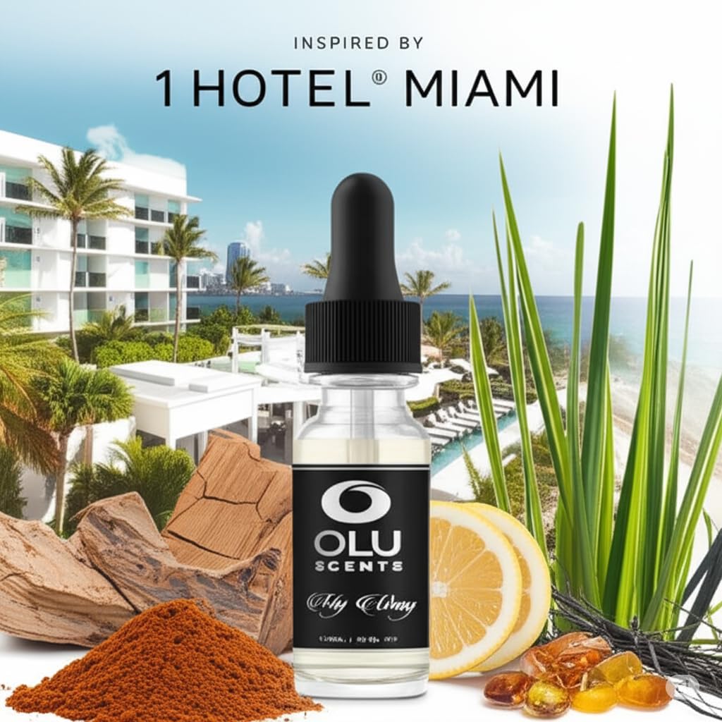 My Way Diffuser Oil Hotel Scents Inspired by 1 Hotel Miami, Waterless Essential Oil Diffuser Refills, Hotel Diffuser Oil, Hotel Fragrance Oil Scent Diffuser refill ultrasonic diffusers Home Essentials