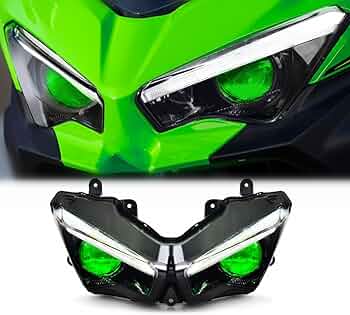 Amazon.com: KT Headlight Assembly for Kawasaki Ninja 400 2018+