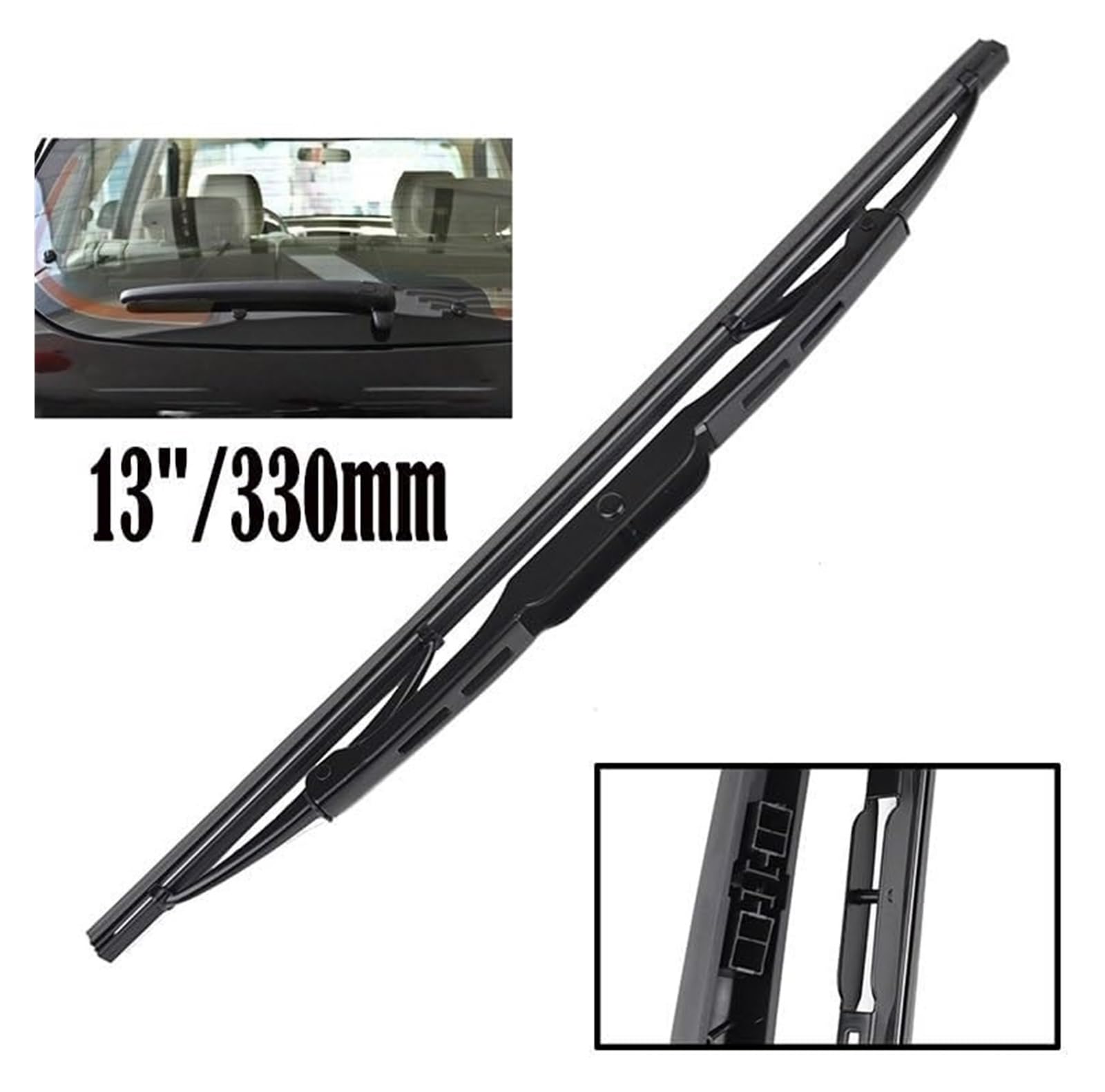 Tergilunotto Automobilistico per per Captiva 2006-2018 Spazzole Tergicristallo Auto Anteriore Posteriori Set Kit Parabrezza Finestra Spazzola 24 "+ 16" + 13"