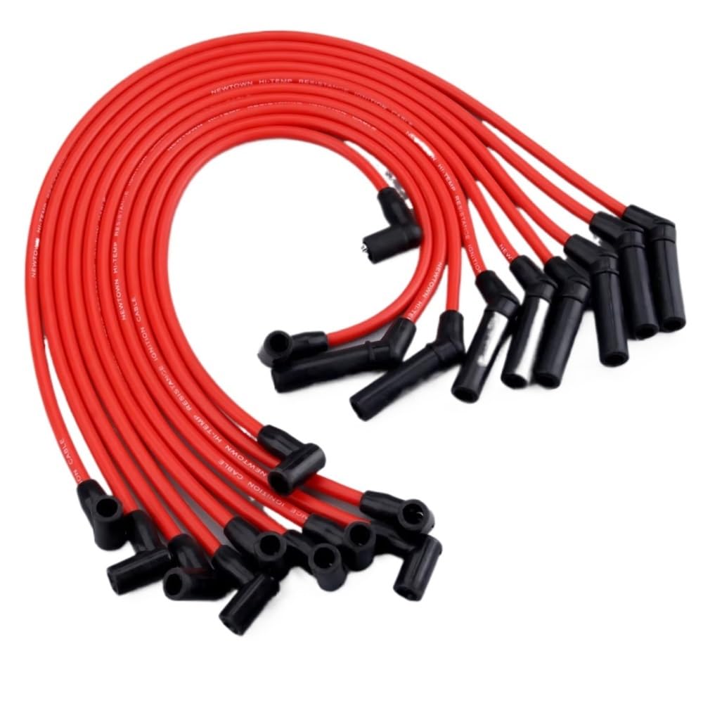 Cables de Encendido para Mustang 5.0L 5.8L V8 1964-1995 M-12259-R301 Kit de Cables de Encendido para bujías