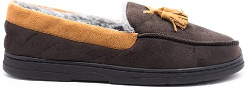 mens suede slippers amazon