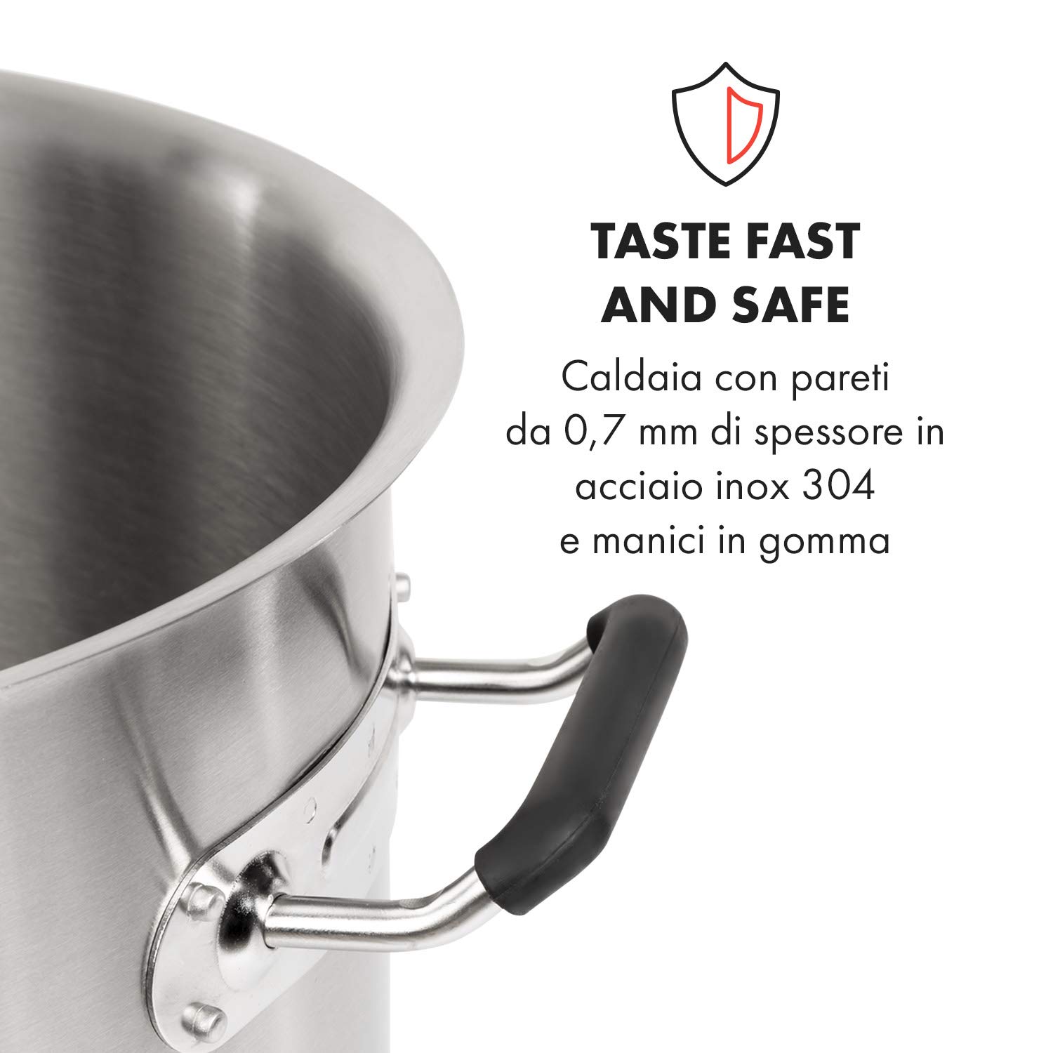 Abeillo Asta riscaldante per torte, 4 pezzi, in acciaio inox