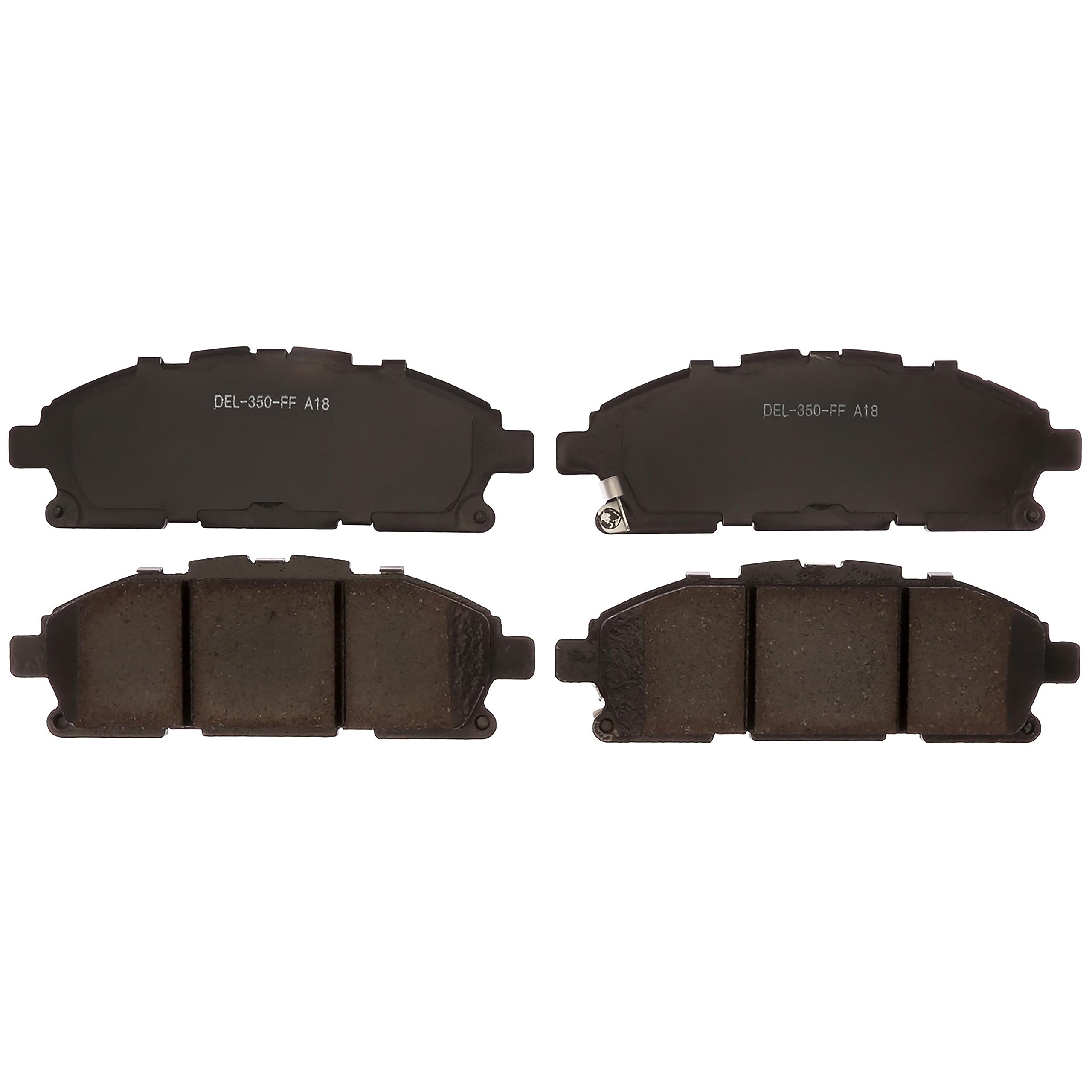 Pastiglie Freno Anteriori In Ceramica ACDelco Professional 17D502C - Set Auto - 2