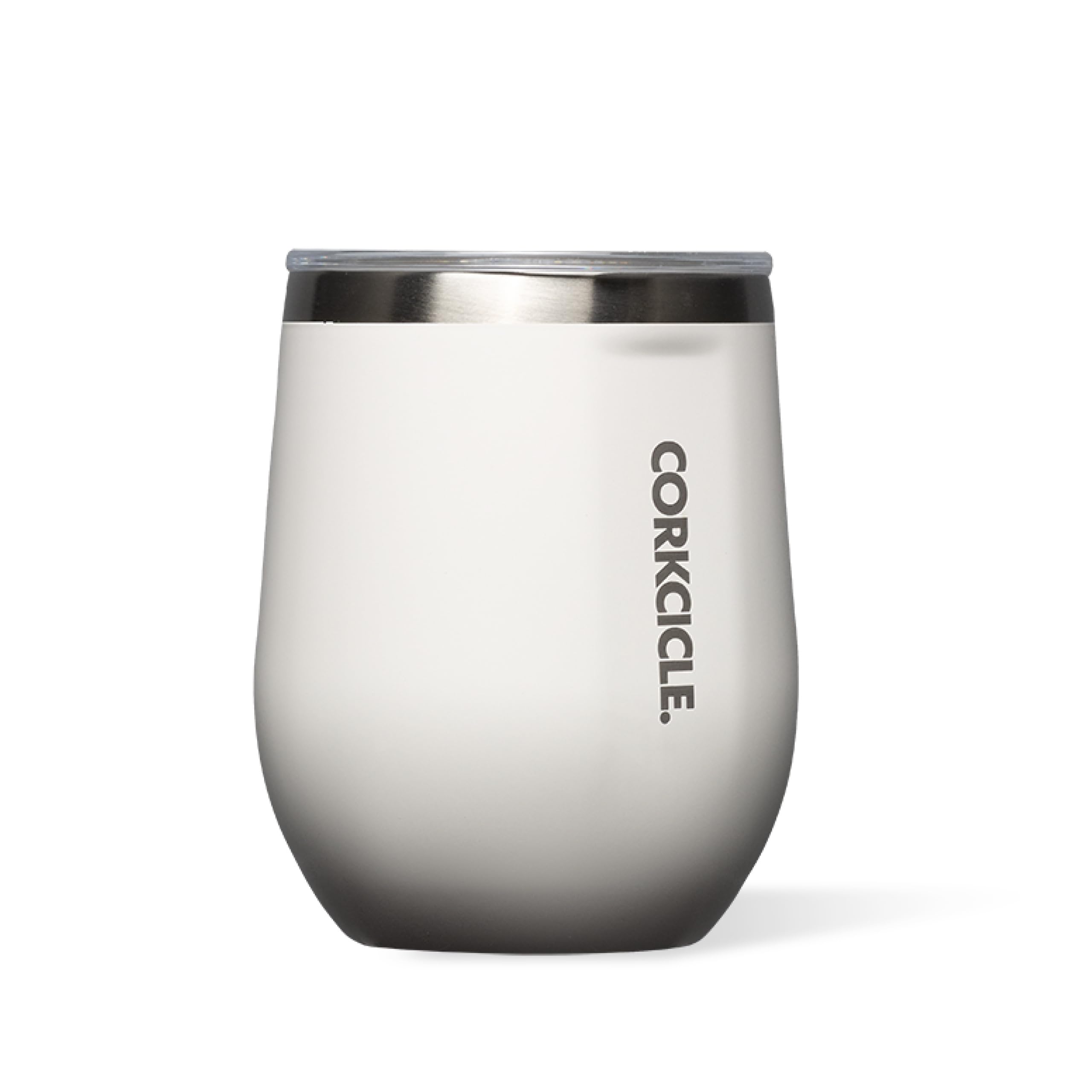 Amazon.com: Corkcicle Stemless Wine Tumbler - Keeps Drinks Cold for 6 Hours  - Triple-Insulated Stainless Steel - Non-Slip Base - Summer Drinkware Gift  - Keeps Drinks Ice Cold - 12 oz - Oat Milk : Home & Kitchen