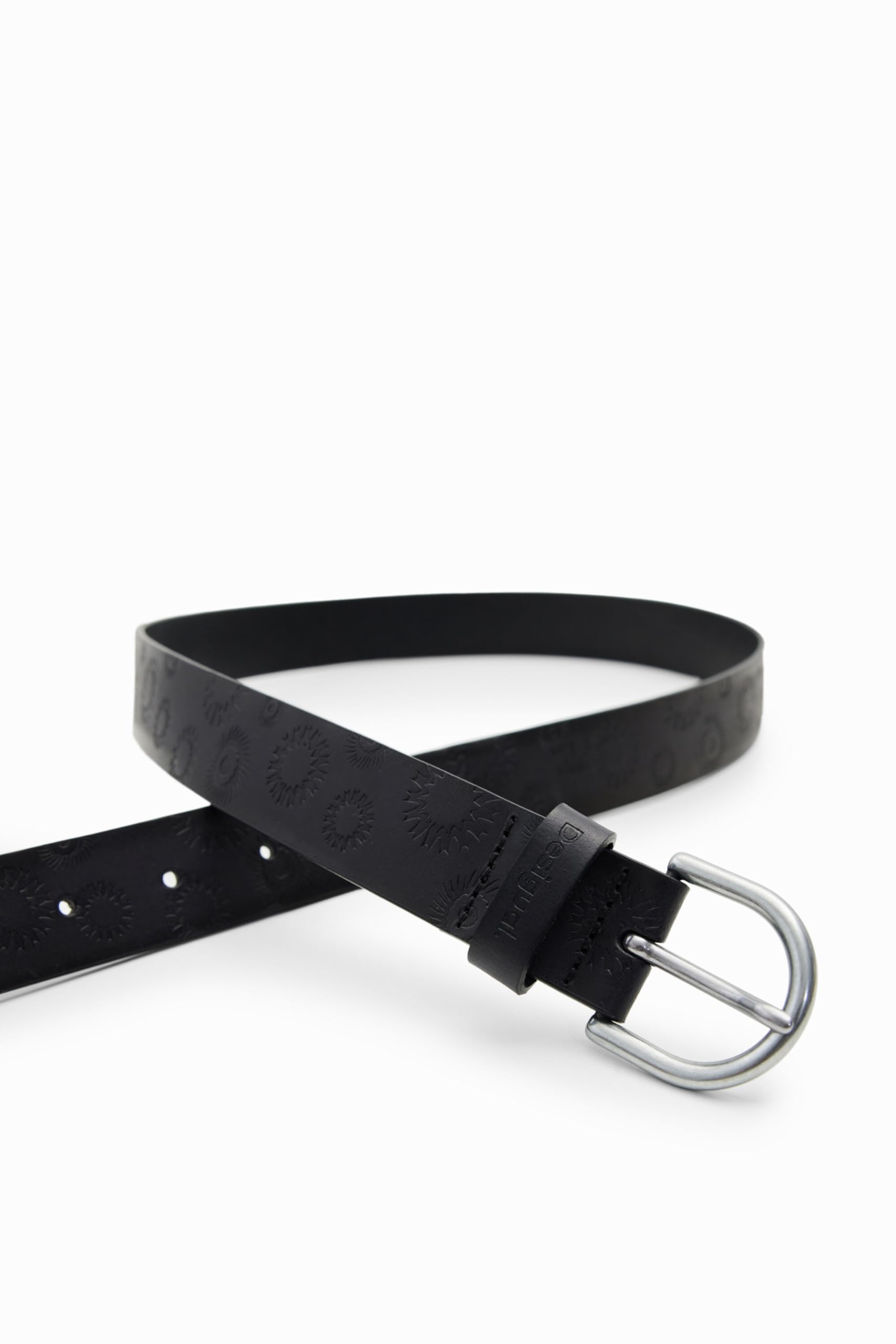Desigual Belt_embossed Belt Mujer