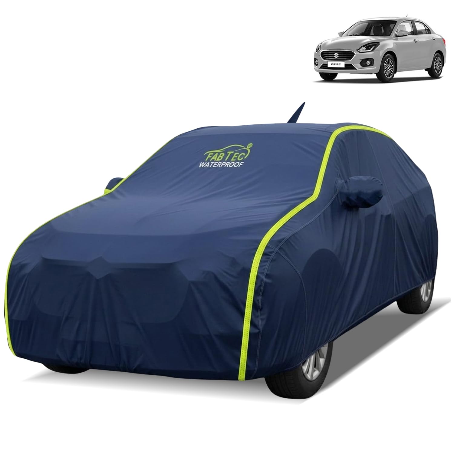 Tata Punch Car Cover - Jungle Print Waterproof -15 Tata Punch Car Cover - Jungle Print Waterproof -15