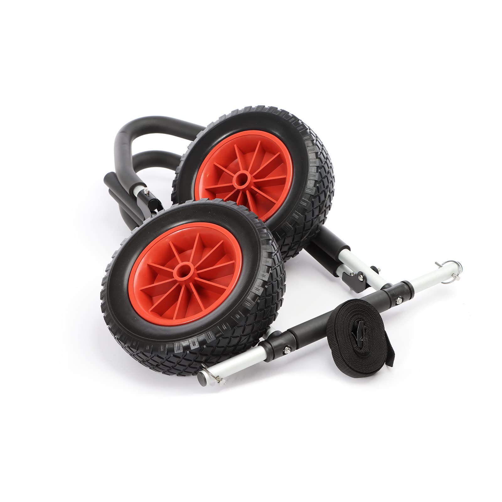 Carrello di Trasporto Tavole da Surf SUP Richiudibile Max 45 kg Pneumatici in PU