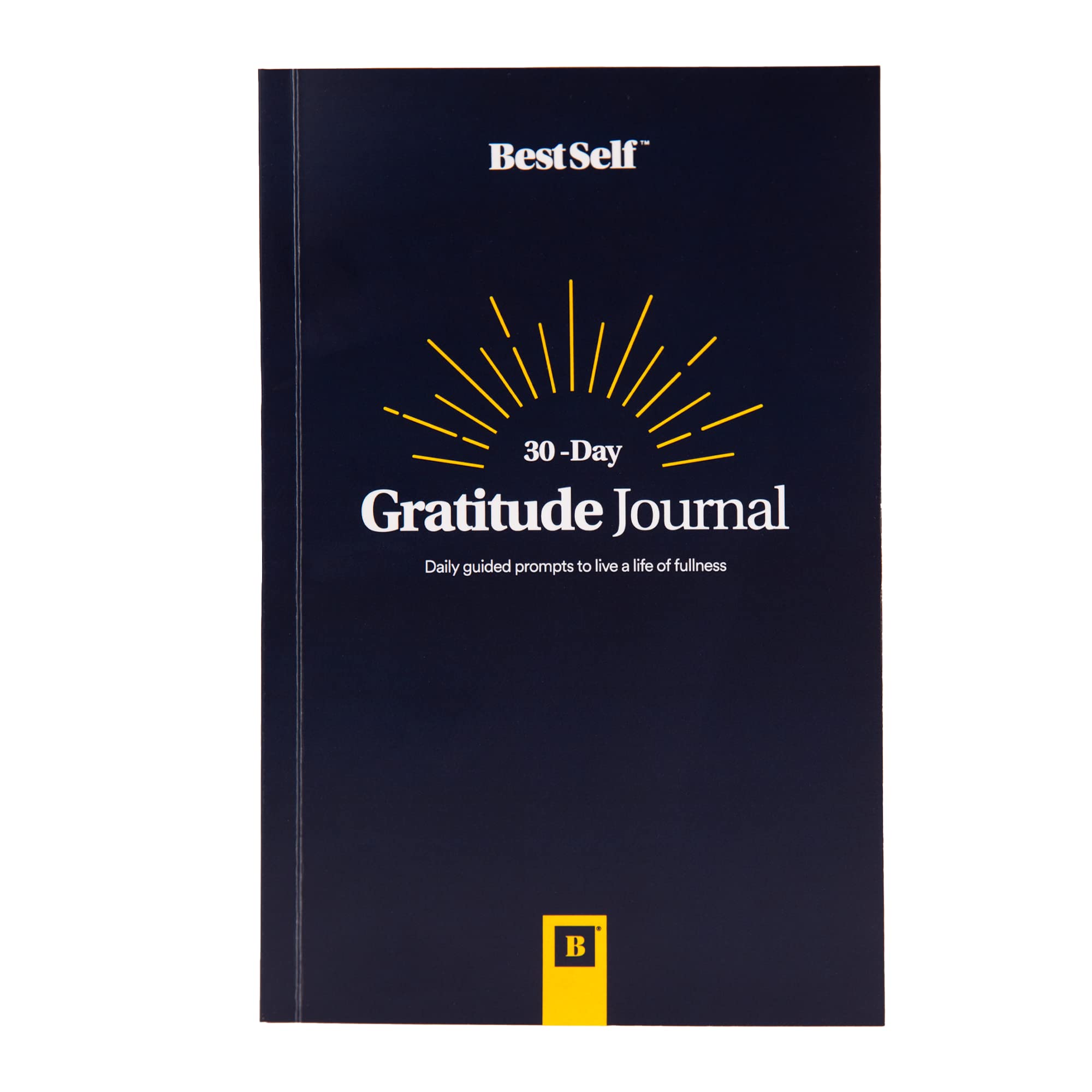 Gratitude Journal by BestSelf — Daily Gratitude Journal with Prompts for Cultivating a Positive Mindset and Attitude of Thankfulness and Joy — 30-Day Positivity Journal for Women and Men