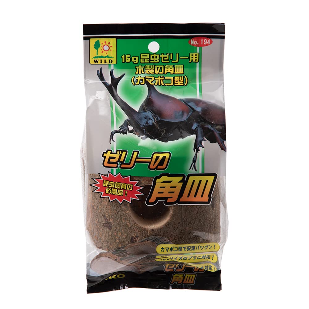 超巨大クヌギ登り木90センチ級　エサ皿　カブトムシ　クワガタ Amazon | 三晃商会 ゼリーの角皿 クワガタ カブトムシ 昆虫ゼリー エサ