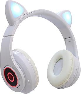 MUSISALY Fone De Ouvido Fone De Ouvido Microfone Sem Fio Fone De Ouvido Estéreo Microfone Com Cancelamento De Ruído Fone De Ouvido Adorável Fone De Ouvido Sem Fio Som Surround Jogo Fone De