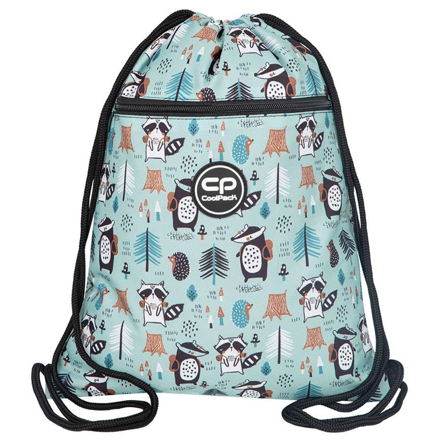 Sac de sport à cordon bleu et vert Coolpack robuste et compact - 2