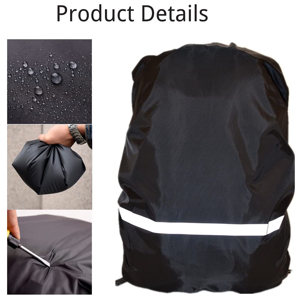 rain cover for rei lookout 40 backpack (28-40L), 2021 Upgraded High Reflective 100 Waterproof Backpack Rain Cover with Helmet Rain Cover for Rading, Hiking, Cycling, Traveling, Outdoor Activites, Black, Medium : ספורט ופעילות בחיק הטבע every day carry Hemp Mini Backpack, Dark Color:TNF Dark Grey Heather/ Cardinal Red the materials used are