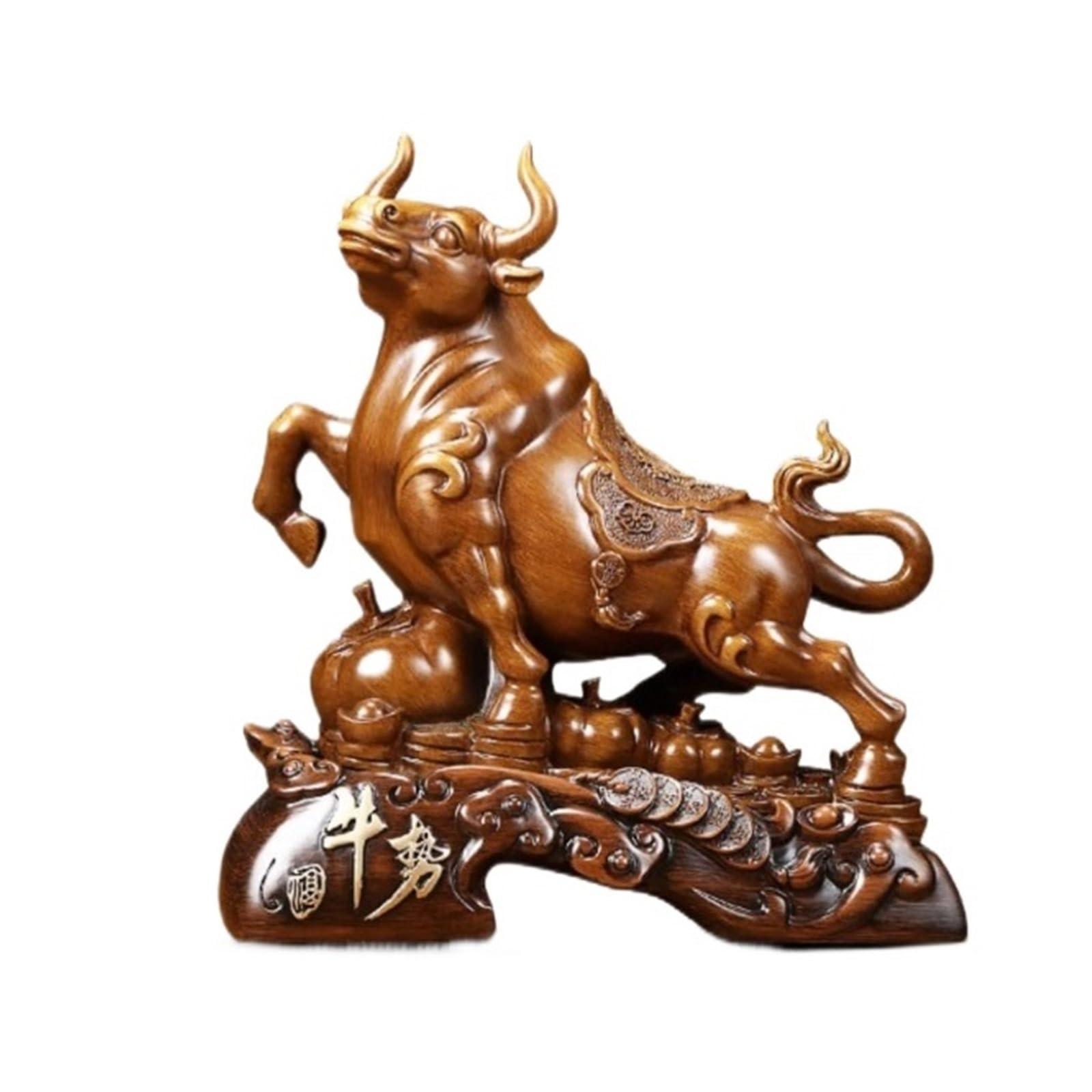 Sculpture symbole de chance Fengshui pour attirer la richesse à la maison