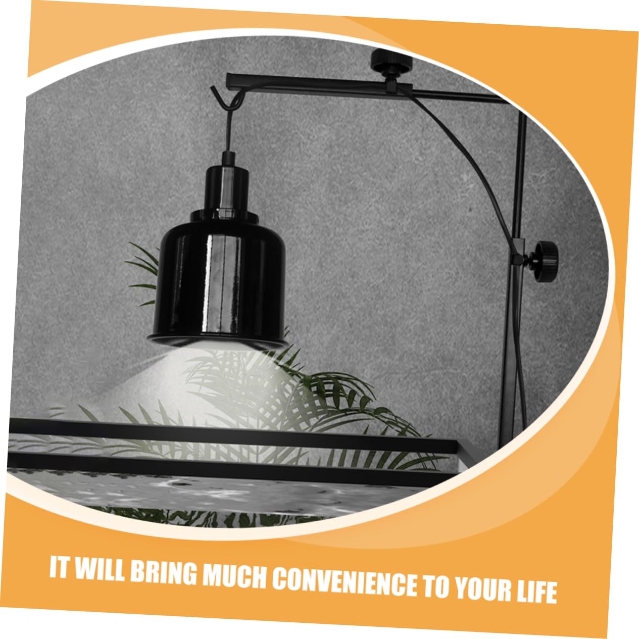 per Lampade per Rettili e Tartarughe per Serbatoi Accessorio per Illuminazione Animali Domestici Design e Pratico per Decorativi