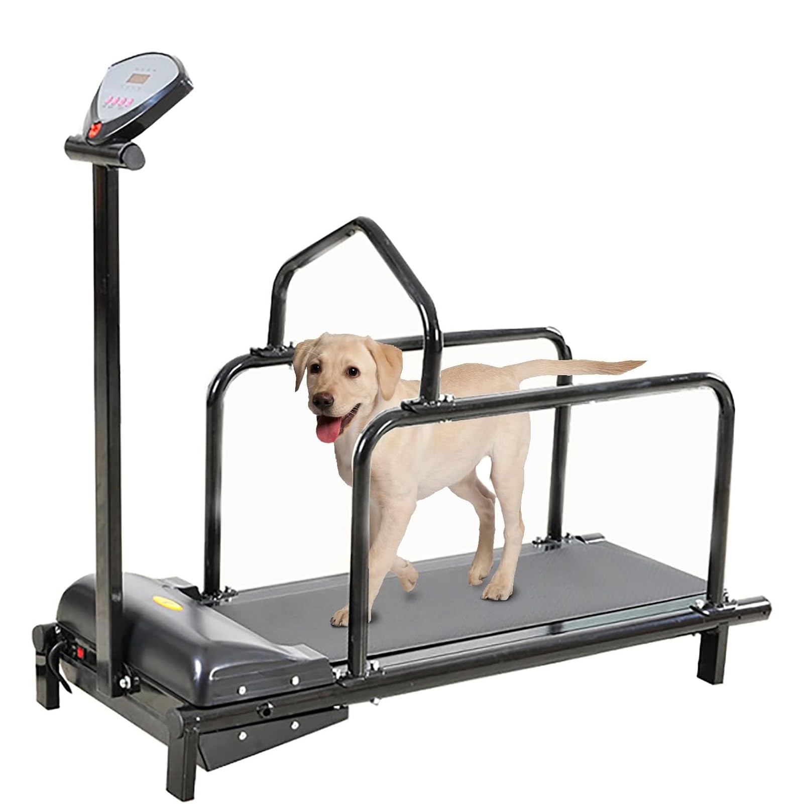 Bieżnia dla psów - Treadmill do treningu i fitnessu dla psów, sprzęt do ćwiczeń wewnątrz/na zewnątrz, odpowiedni dla średnich psów, maszyn do ćwiczeń, wytrzymałości i zdrowia psów