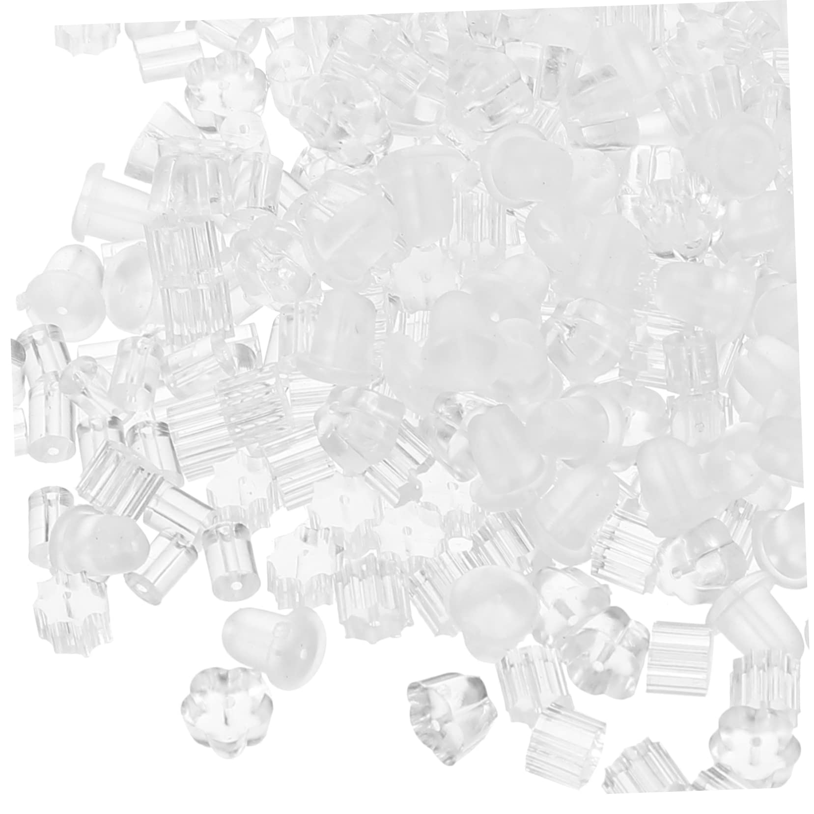 5 Set Chiusurper Morbido Sostituzioni Sicurper Pierced Compatibili Con Tipi Completo Con Diverse Forme Per Creazioni 300 Pezzi*5