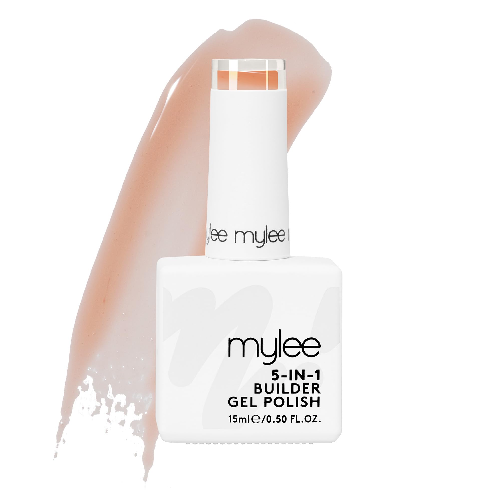 Mylee 5 in 1 Builder Base Strengthening Gel 15ml, UV/LED Nail Polish ...