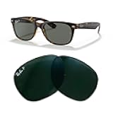 NEW RB2132 New Wayfarer Polarized Replacement Lenses For Men For Women+BUNDLE with ACCESSORY EYEWEAR KIT