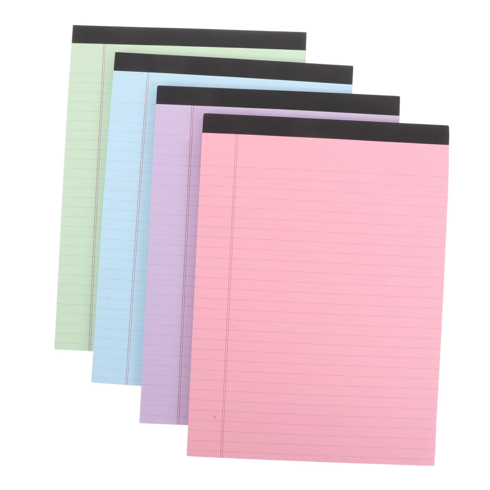 Lurrose 4pezzi Quaderno Righe Blocchi Note per Appunti Carta Quadrettata per Studenti Universitari e Ufficio Layout Strutturato