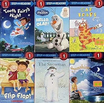 STEP into READING Book Set (STEP 1. Preschool / Kindergarten Readers ...