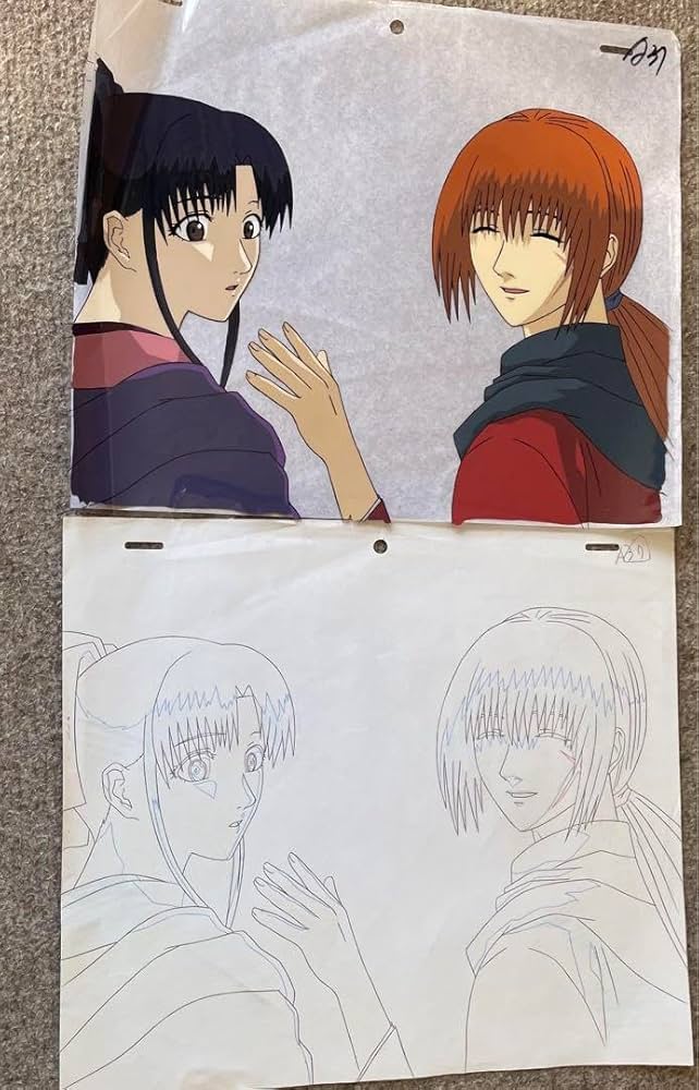 るろうに剣心 セル画 Amazon.co.jp: るろうに剣心 memories VHS セル画 原画 : 家電