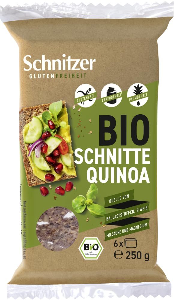 Schnitzer Schwarze Quinoa-Schnitten Bio - 0, 6er Pack, 25 Kg