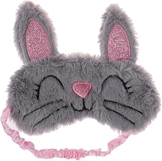 ADOCARN 1 Peça Máscara De Olho De Coelho De Pelúcia Capa De Olho De Animal Capa De Olho Fofa Protetor De Olho De Sono Máscara De Olho Para Dormir Tapa-Olhos Para Capa De Olho Para Máscara