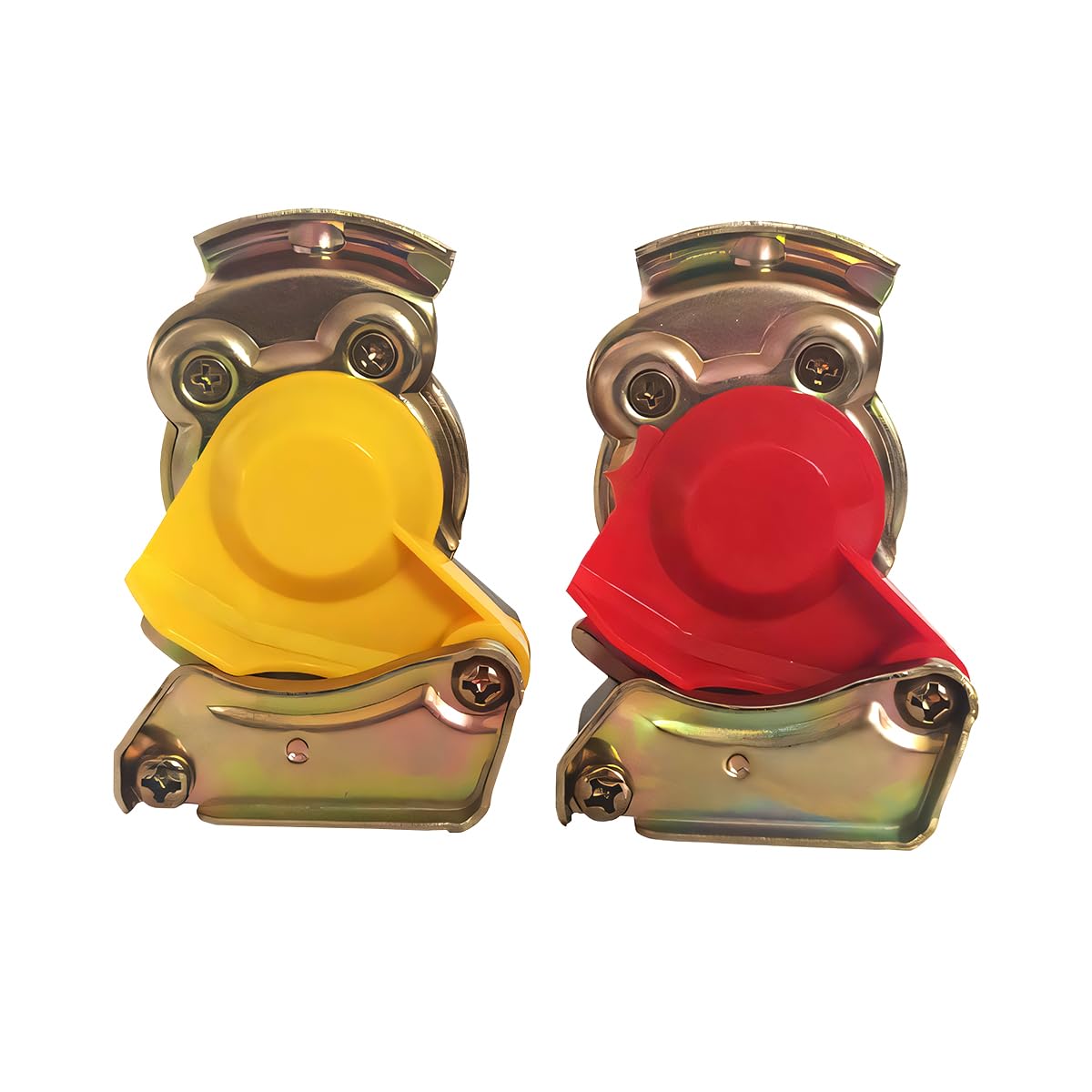 CGEAMDY Tête D'embrayage Professionnelle En Métal, Tête D'embrayage Améliorée Avec Accouplement Air Comprimé, NW7.2 Raccord Air Comprimé Pour Camion, Universel Accessoires Pour Camion, Tracteur