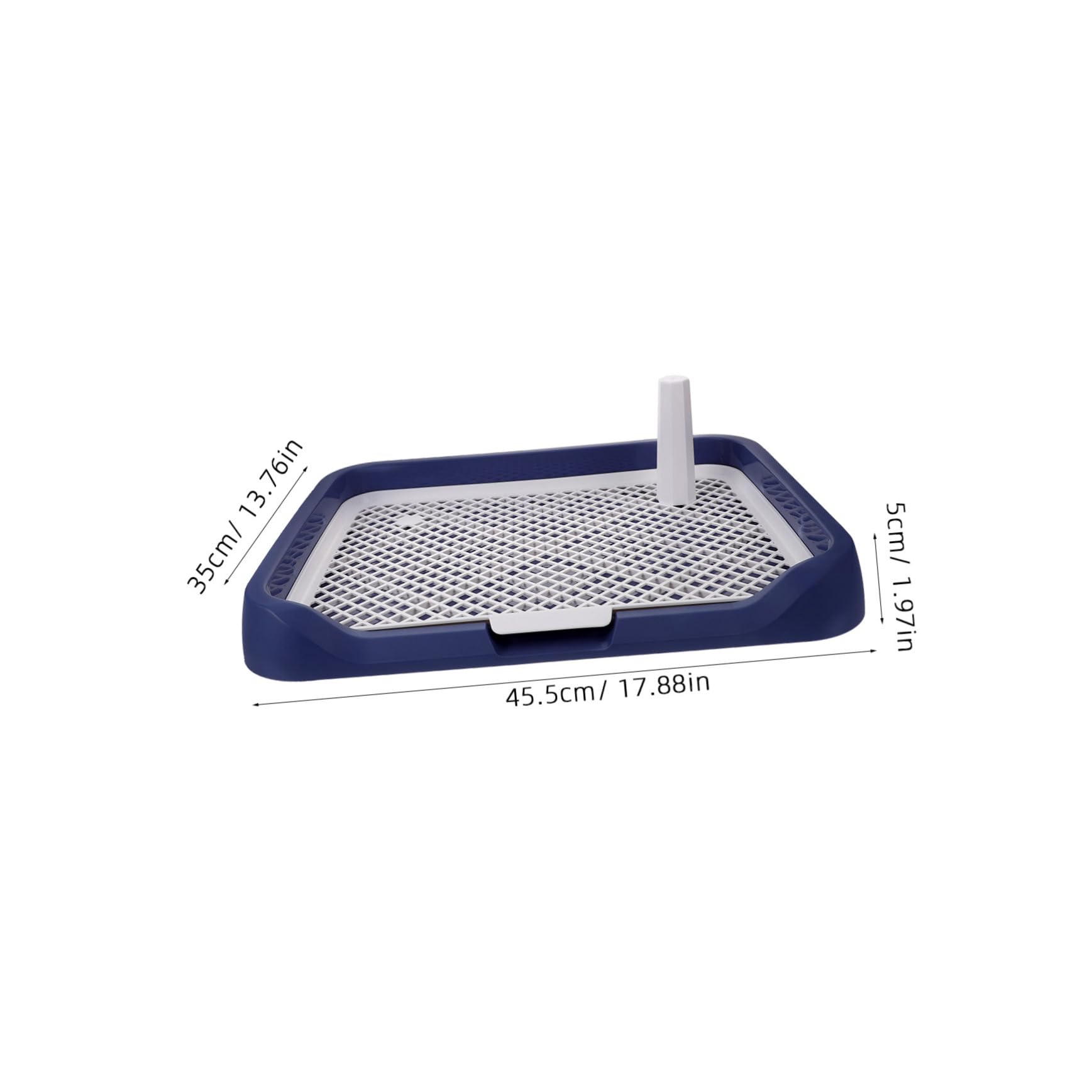 HANABASS Dog Potty Tray for Indoor Use Slip Design Capacity Dog Toilet for Dogs Versatile Urinal and Poop Basin Convenient Pet Toilet