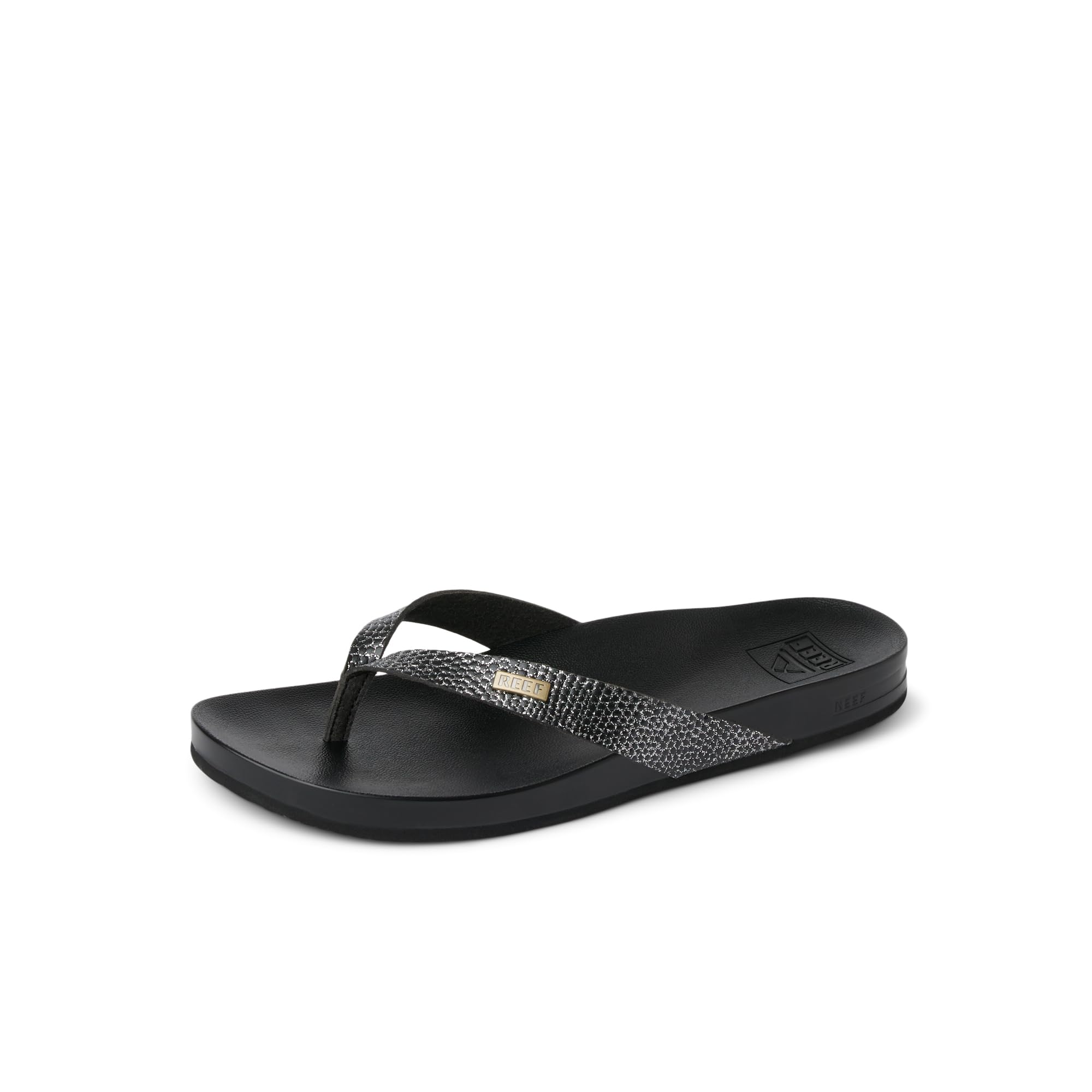 REEF Cushion Court Women's Flip Flop, Molded Cushion Footbed, Arch Support