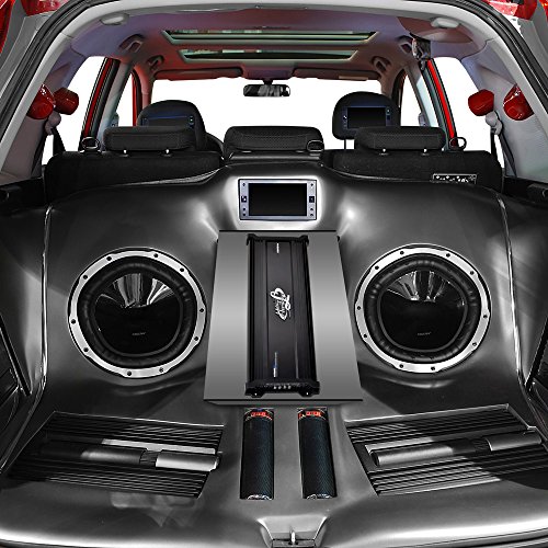 Lanzar Amplifier Car Audio, 3,000 Watt, 5 Channel, 2 Ohm, Bridgeable 4 Ohm, Mosfet, Rca Input, Bass Boost, Mobile Audio, Amplifier For Car Speakers, Car Electronics, Wireless Bluetooth (Htg558Bt) #TOP7