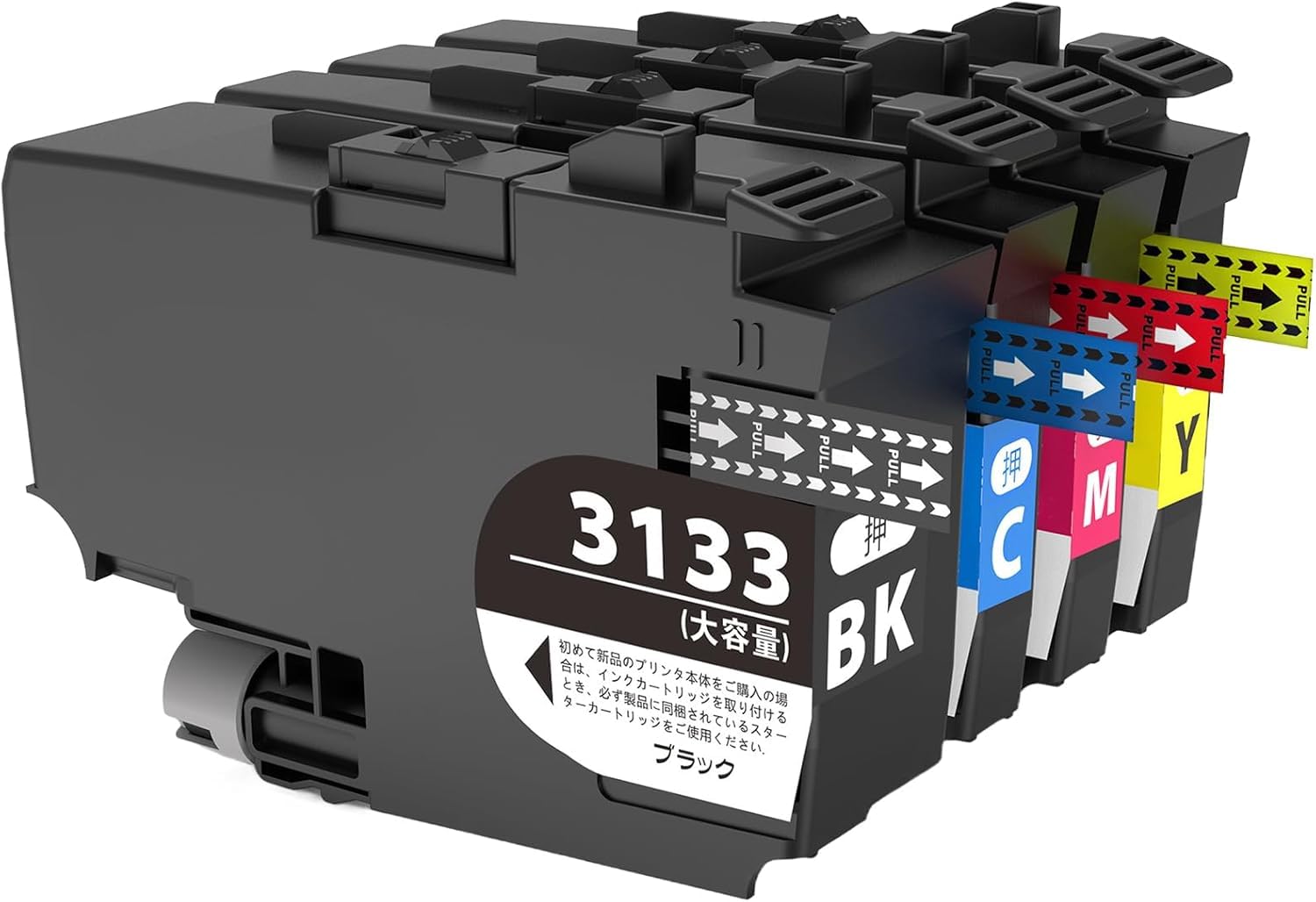 Amazon.co.jp: ブラザー LC3133 互換インクカートリッジ