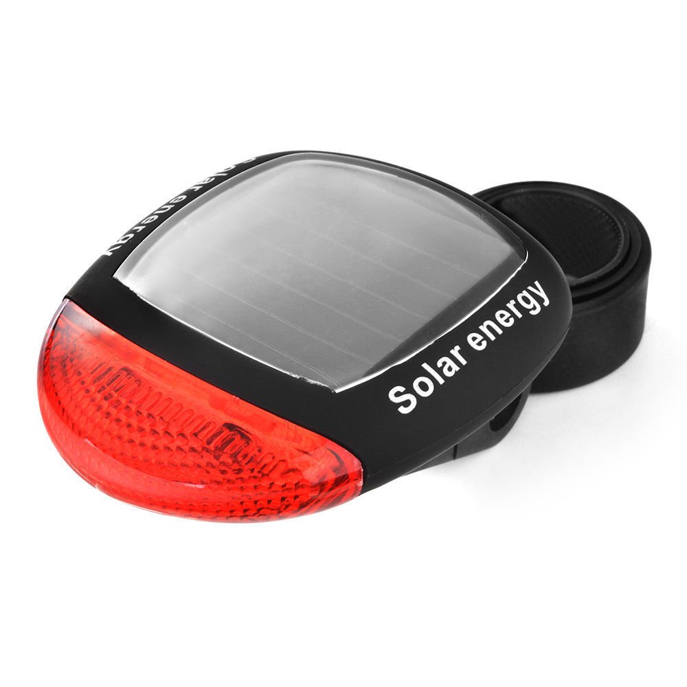 Luces De Bicicleta con Energía Solar Faros Delanteros De Bicicleta De Montaña Luces Traseras Dos En Un Conjunto USB Recargable Accesorios De Linterna