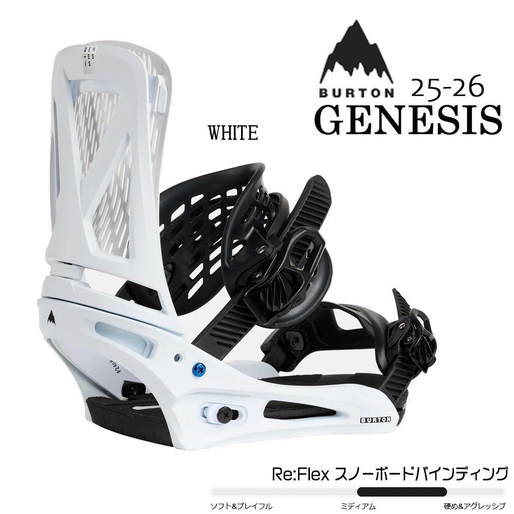Amazon | 25-26 BURTON GENESIS WHITE M WHITE | Burton(バートン