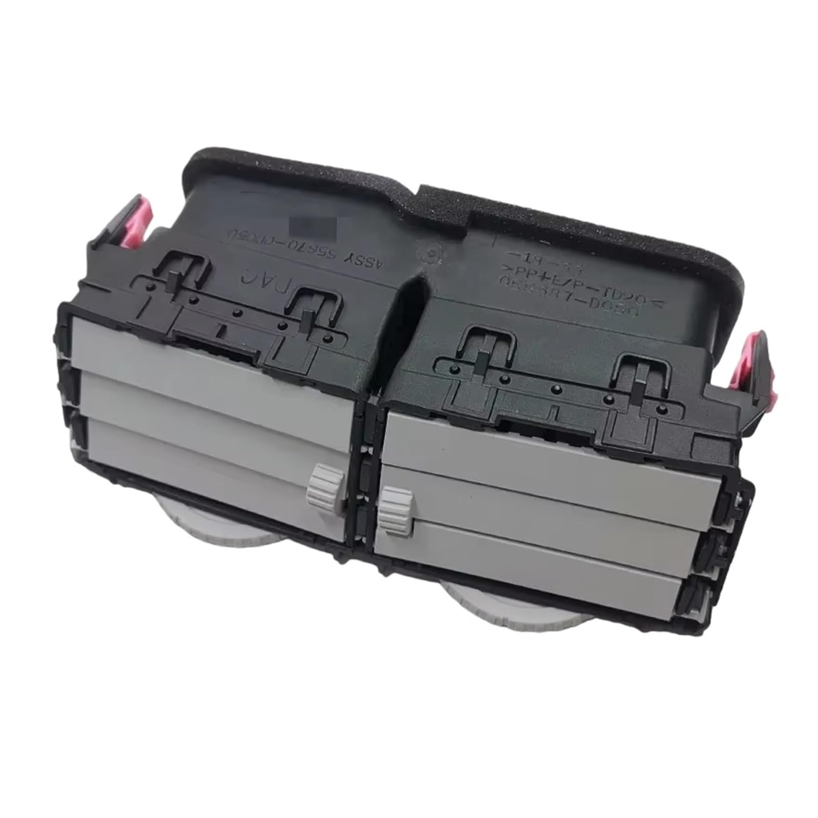 Jkywol Middle Gray Car A/C Air Conditioning Vents Air Conditioning Outlet Vent Car Dashboard Conditioner For Yaris 2008 2009 2010 2011 2012 2013 Jtdkw923065026595