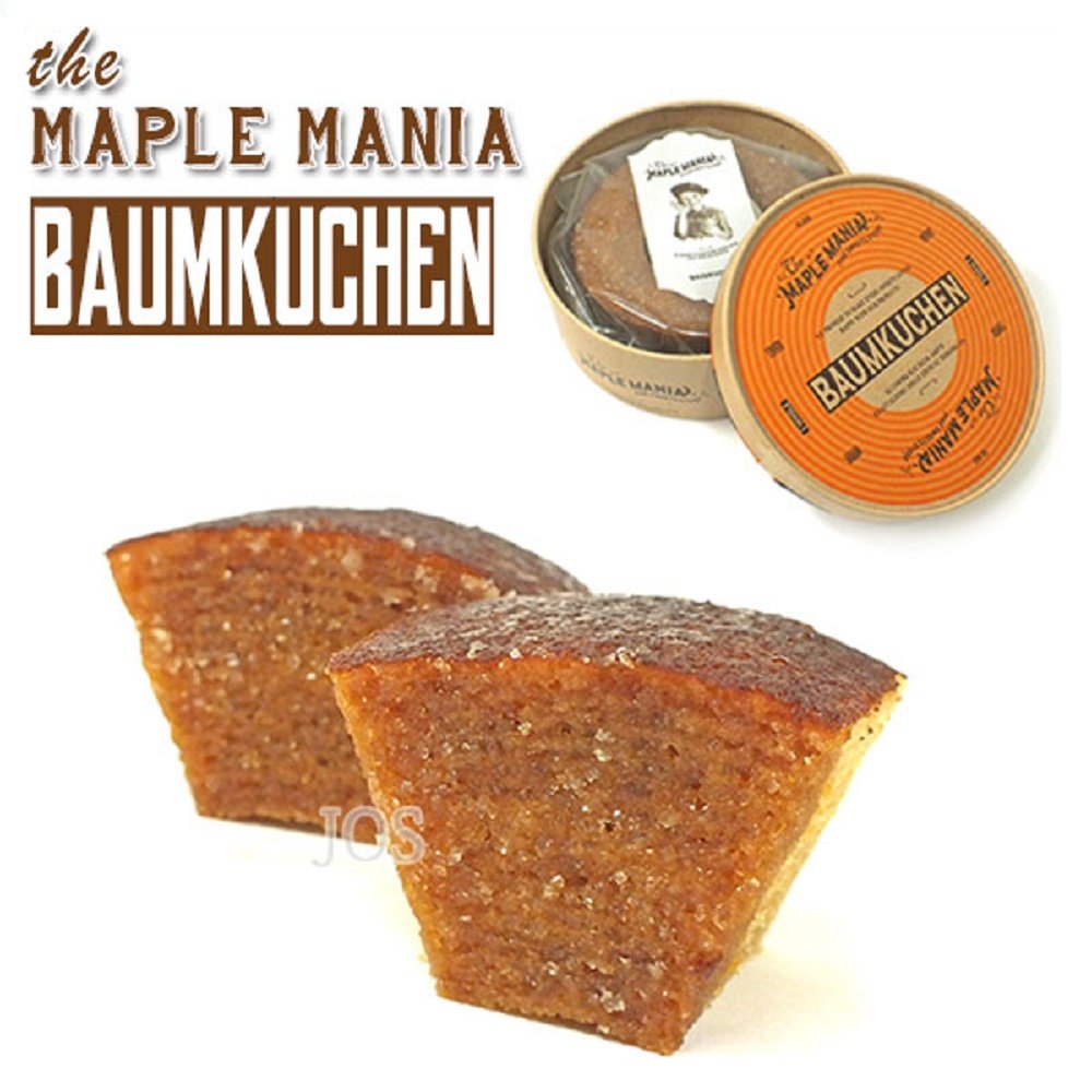 Maple Mania The MAPLE MANIA Maple Baumkuchen Baumkuchen 1 baked pastry cash on delivery fee paid tax Tokyo Souvenir Gift in Japan Omiyage
