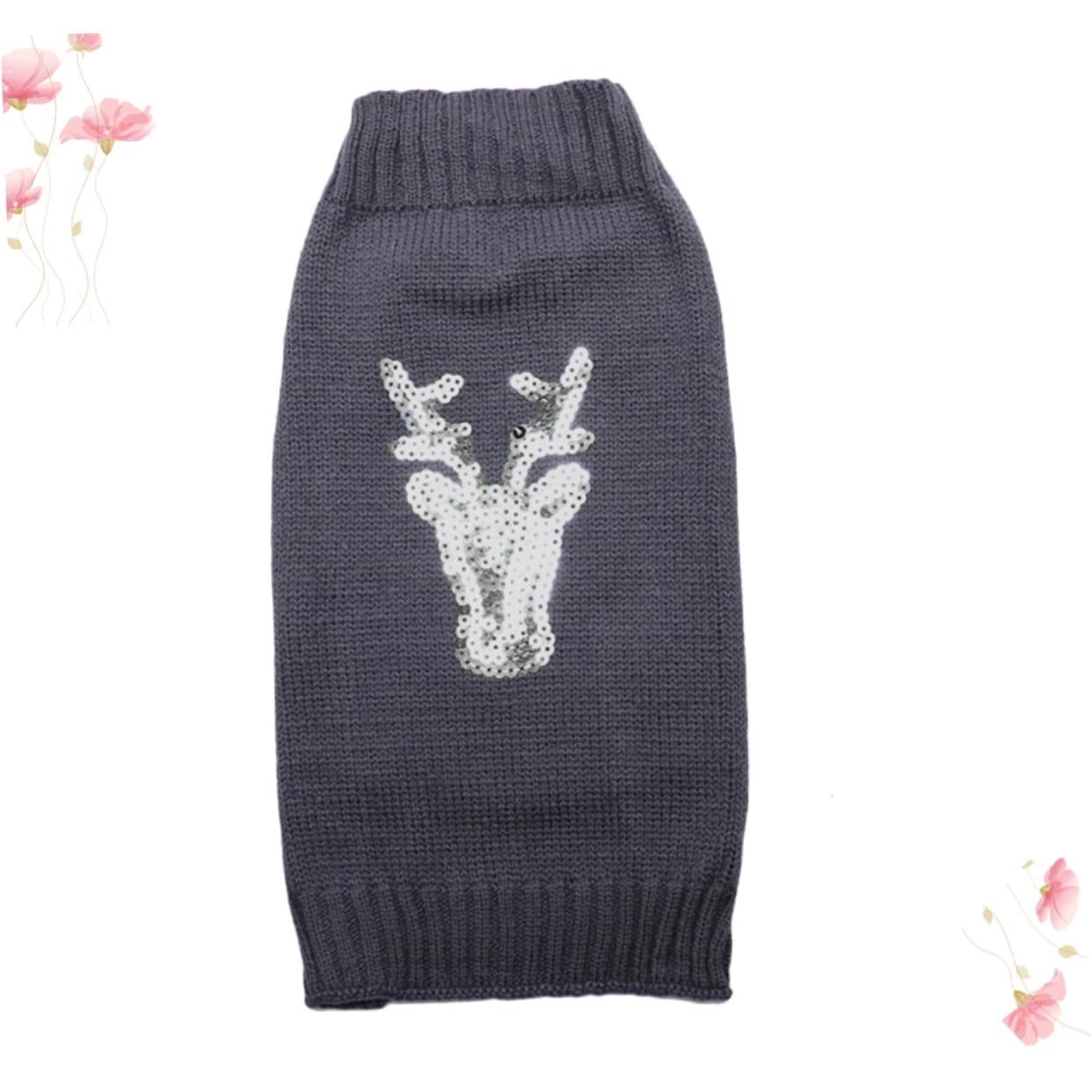 BESPORTBLE 3 Pz Costume da Cucciolo Panno di Gatto di Natale Vestiti per Cani Maglioncini Cane Maglioni Cane Indumento Caldo per Animali Domestici Vestiti Invernali per Animali Domestici