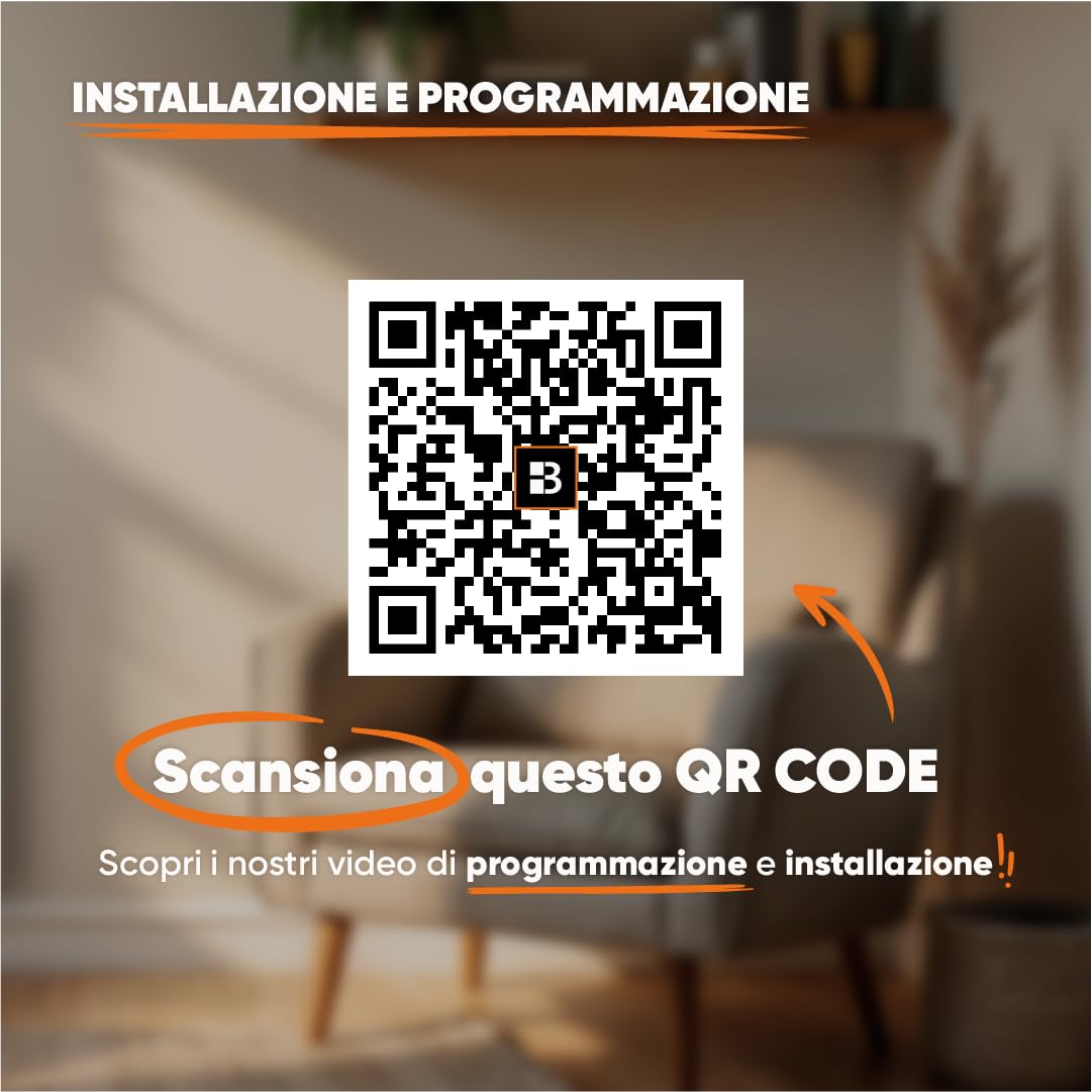BESTHERM - Radiatore elettrico fisso collegato WIFI inerzia secca ceramica 1500W Bestherm ILLO CONNECT orizzontale bianco