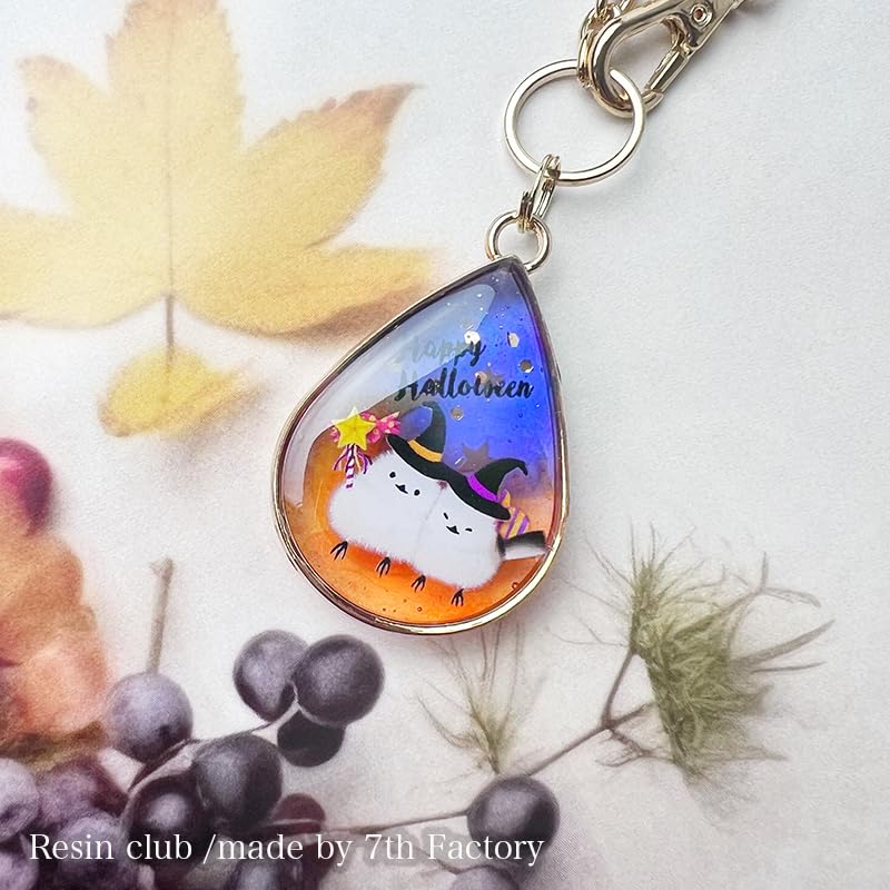 Amazon | 【レジンクラブ】シマエナガ ハロウィンVer. 両面レジン用