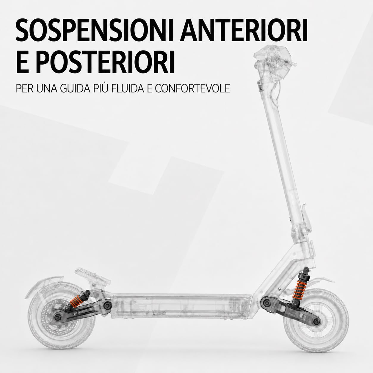 Kukirin G2 Monopattino Elettrico Adulto,Scooter Elettrico,Patinete Electrico,Autonomia di 55KM,Velocità Massima 25km/h,10" Pneumatici,Doppia Frenata,3 Modalità di Velocità,Capacità di Carico120KG