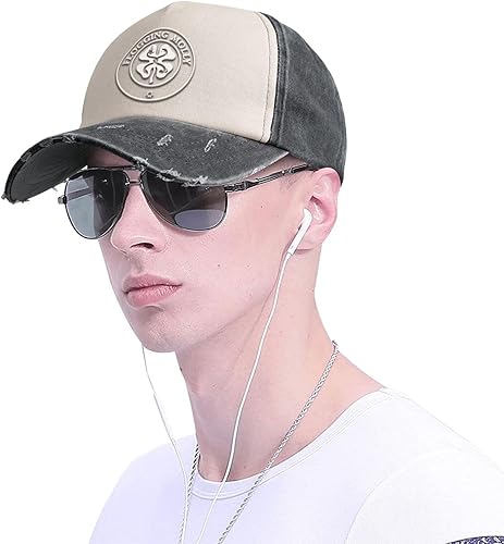 Miniatura 7 de Mans - Gorra de béisbol para mujer, estilo vintage, lavada, desgastada, para festival de música