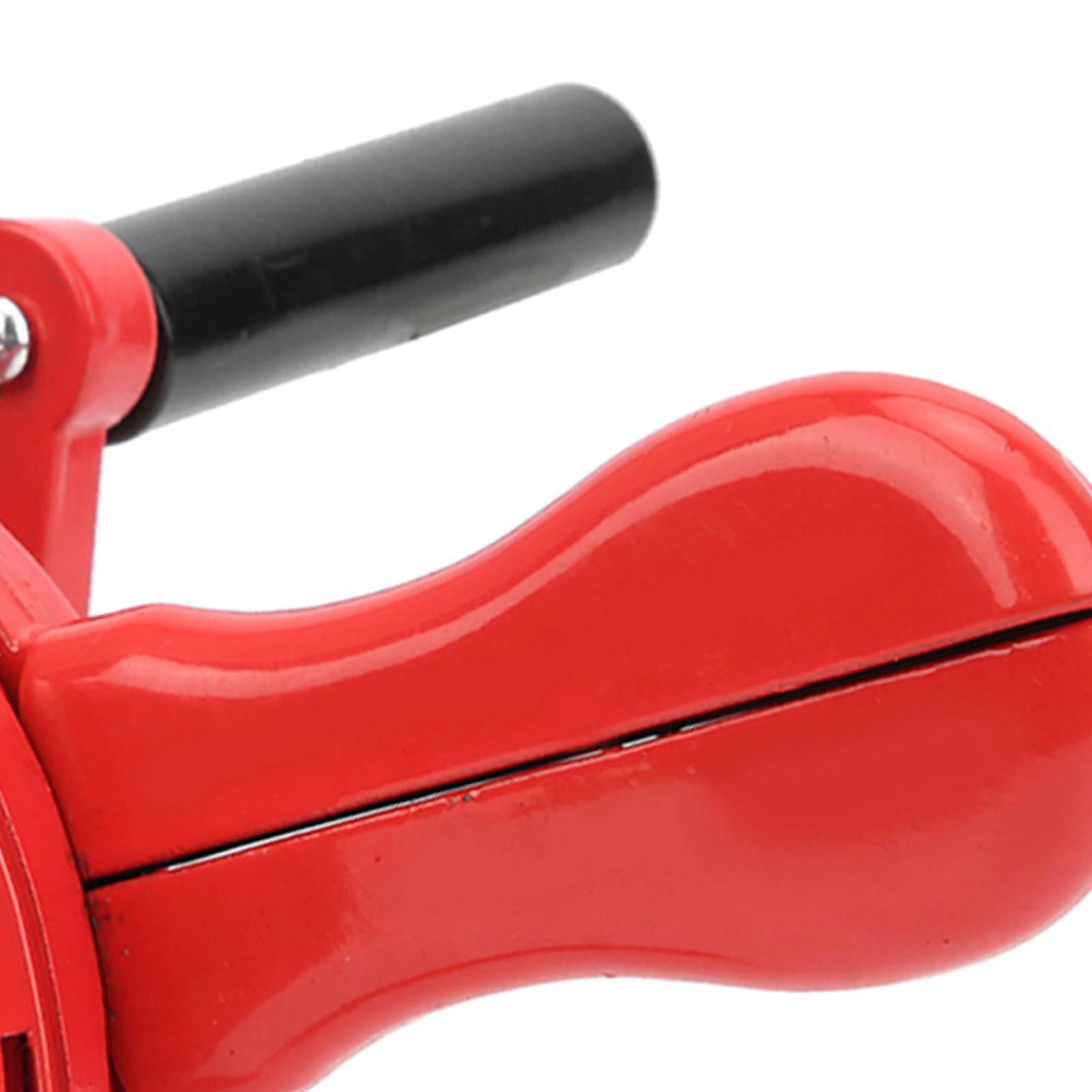 Sirena de Manivela Roja, Alarma Portátil Manual Operada para Tropas S Alarmantes 120DB