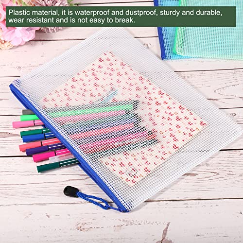 Bolsas de malla con cremallera YOKIVE impermeables al polvo para proteger documentos B5 de humedad 3
